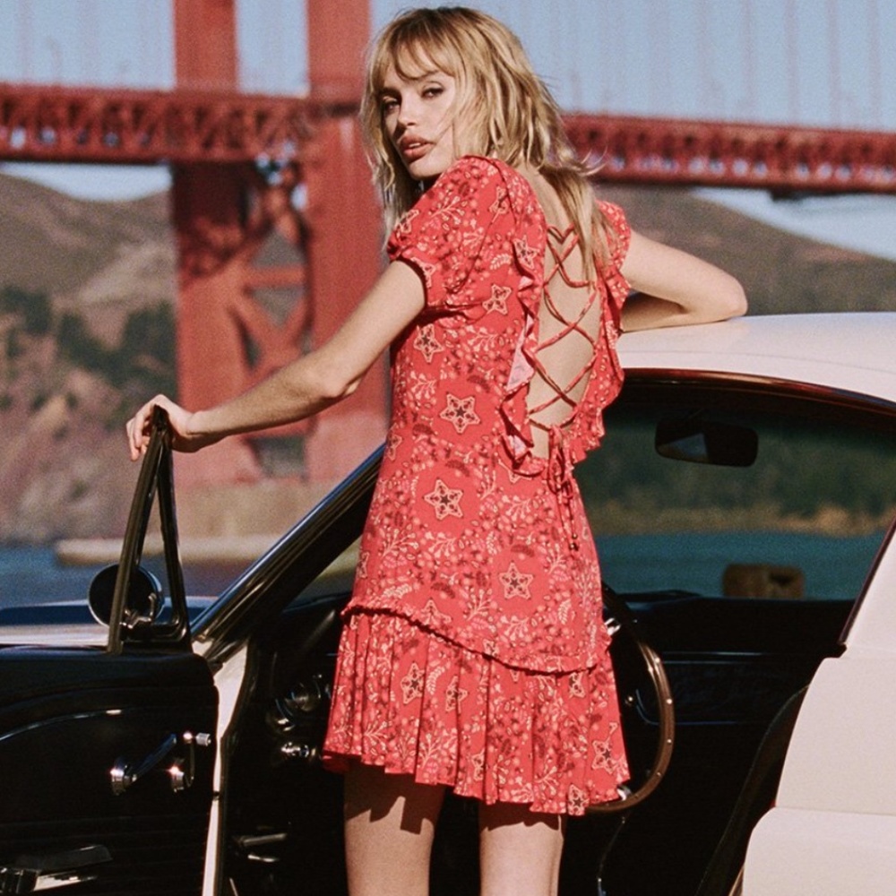 Spell & The Gypsy Celestial Playdress Red S